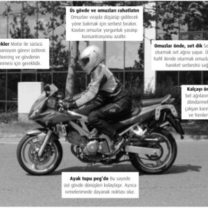 İleri Sürüş Motosiklet Eğitim Dersi 1 Saat