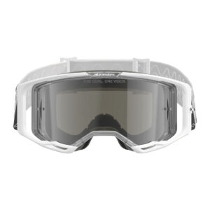 Alpinestars Vision 8 Corp Goggle Kross Gözlüğü Beyaz / Gümüş