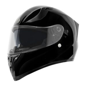 Torc T-15 Kapalı Motosiklet Kaskı Siyah
